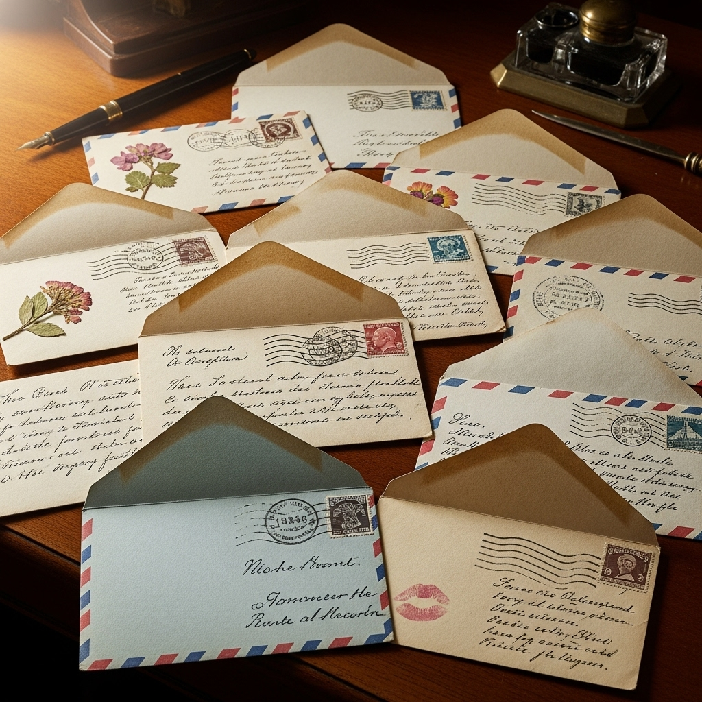 Hand crafted letters Story Letters, Letter Subscription