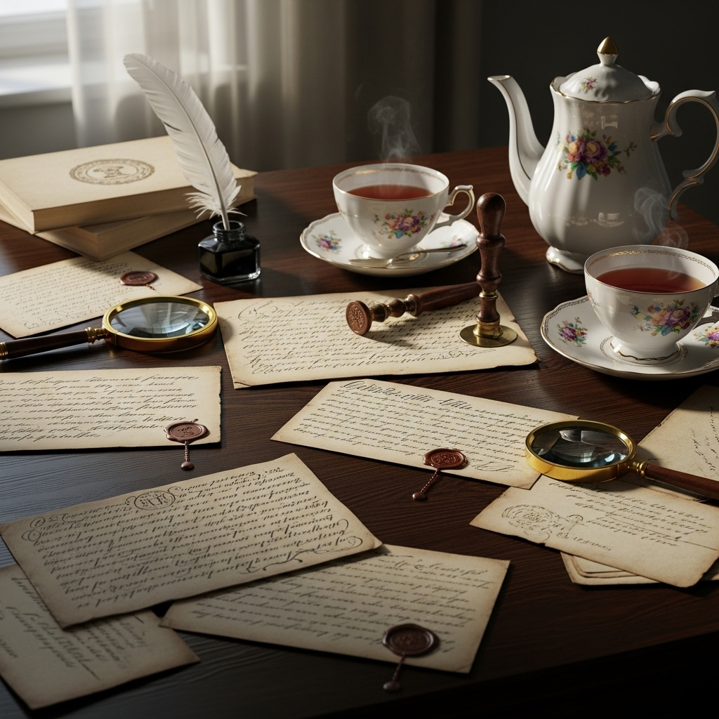 letters with tea Story Letters, Letter Subscription